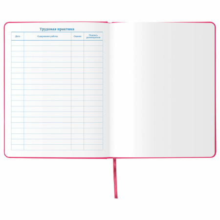 Дневник 1-11 класс 48 л., кожзам (твердая), шелкография, BRAUBERG, "ЛАМА", 105989 - Дневники универсальные