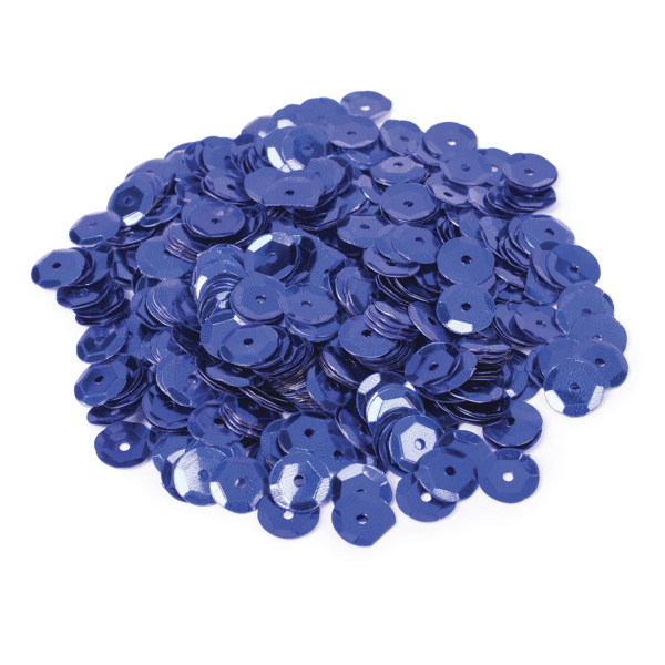 Пайетки для творчества "Классика", оттенки голубого, 8 мм, 30 грамм, 3 цвета, ОСТРОВ СОКРОВИЩ, 661265 - Пайетки для творчества