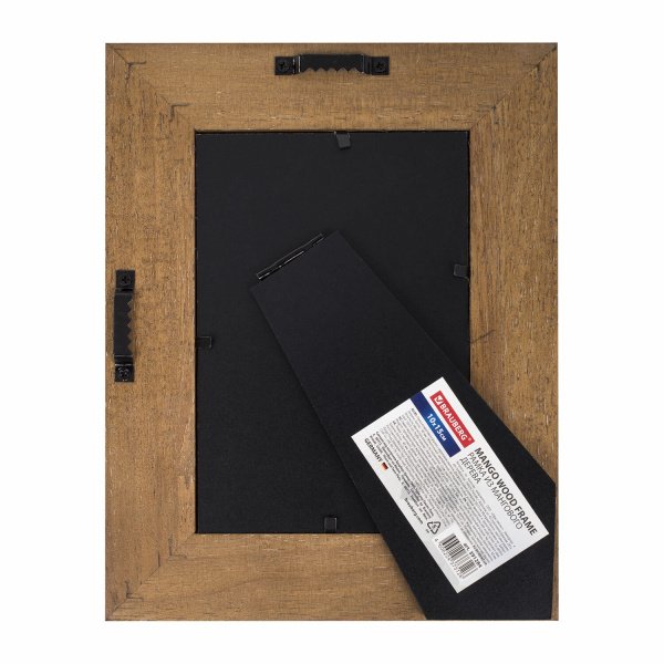 Рамка из мангового дерева BRAUBERG LOFT MANUSCRIPT, фото 10х15 см, акриловый экран, 17х22 см, 391284 - Рамки для дипломов, сертификатов, грамот, фотографий