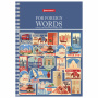 Тетрадь-словарь для записи иностранных слов А5 48 л., гребень, клетка, BRAUBERG, 403563 - Тетради предметные