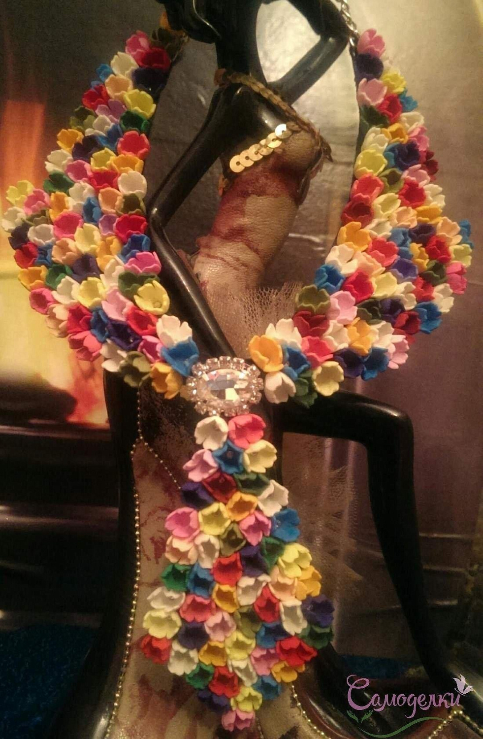 Колье "Цветочное настроение"