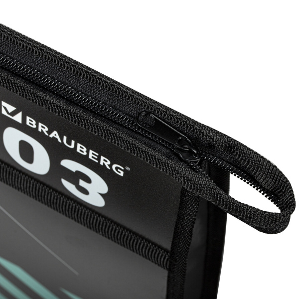 Папка для рисунков и чертежей с ручками BRAUBERG А3, пластик, молния сверху, "The Original", 271436 - Портфели и папки для рисунков и чертежей