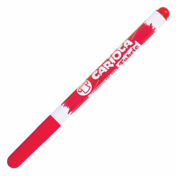 Маркеры для ткани CARIOCA (Италия) "Fabric", 10 цветов, круглый наконечник 2,6 мм, 42909 - Маркеры для хобби