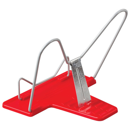 Подставка для книг ПИФАГОР СТАНДАРТ, пластик/металл, ассорти, отделение для ручки, европодвес, 236901 - Подставки для книг