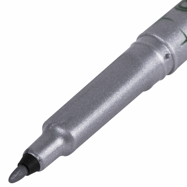 Маркер для декорирования СЕРЕБРЯНЫЙ CENTROPEN, круглый наконечник, 1 мм, 2670, 6 2670 0194 - Маркеры для хобби