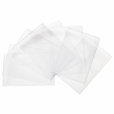 Обложка-чехол для защиты каждой страницы паспорта КОМПЛЕКТ 20 штук, ПВХ, прозрачная, STAFF, 237964 - Обложки для паспорта