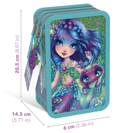 Серия Nenuphia: Школьный пенал с наполнением, для девочек - Пеналы