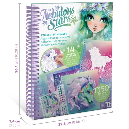 Серия Marinia: Набор аппликаций наклейками по номерам - Картины по номерам