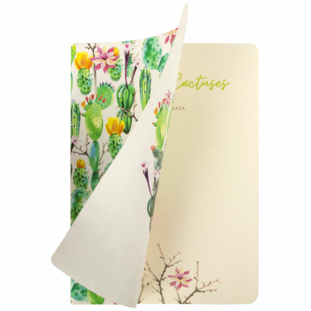 Тетради 40 л. в линию обложка SoftTouch, НАБОР 3 шт., бежевая бумага 70 г/м2, сшивка, А5 (147х210 мм), FLORA, BRAUBERG, 403798 - Тетради 40-48 листов