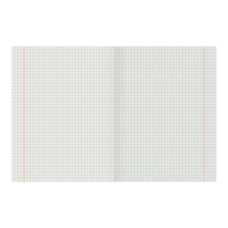 Тетрадь А5, 40 л., STAFF скоба, клетка, офсет №2 ЭКОНОМ, обложка картон, "ЭКСКЛЮЗИВ", 402645 - Тетради 40-48 листов