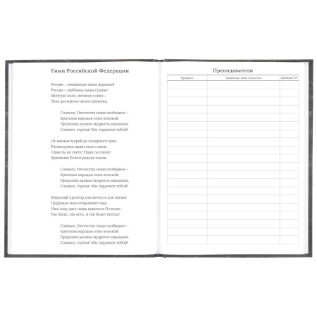 Дневник 5-11 класс 48 л., твердый, BRAUBERG, фольга, с подсказом, "Музыка", 106418 - Дневники для старших классов