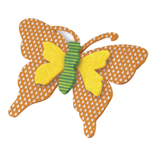 Цветной фетр для творчества, А4, ОСТРОВ СОКРОВИЩ, с рисунком, 5 листов, 5 цветов, толщина 2 мм, "Графика", 660649 - Фетр