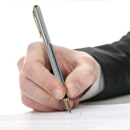 Ручка подарочная перьевая BRAUBERG "Maestro", СИНЯЯ, корпус серебристый с золотистыми деталями, 143469 - Ручки бизнес-класса