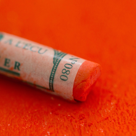 Sennelier Художественная пастель A' L'ECU, диаметр 10 мм, длина 64 мм, 1 шт, киноварь