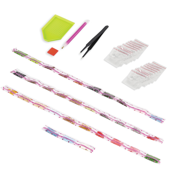 Картина стразами (алмазная мозаика) 30х40 см, ОСТРОВ СОКРОВИЩ "Цветущий сад", без подрамника, 662568 - Алмазная вышивка