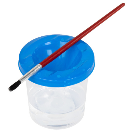 Стакан-непроливайка ПИФАГОР, ассорти, 191310 - Аксессуары для рисования