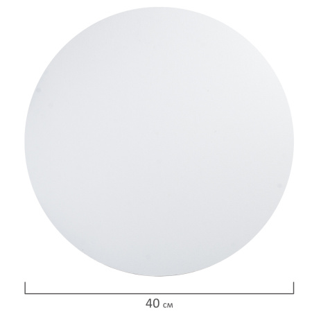 Холст на картоне BRAUBERG ART CLASSIC, 40см, грунтованный, круглый, 100% хлопок, мелкое зерно,190624 - Холсты