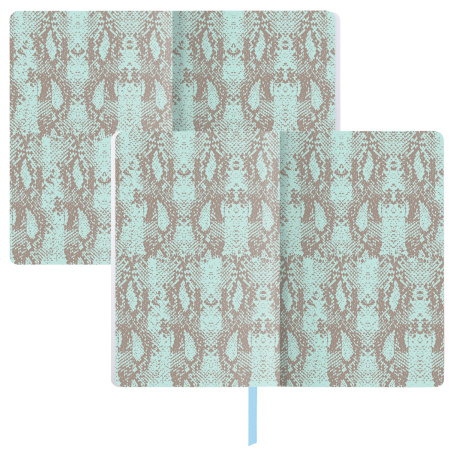 Ежедневник недатированный А5 (138х213 мм), BRAUBERG VISTA, под кожу, гибкий, 136 л., "Shed your skin", 112035 - Ежедневники с покрытием "под кожу и ткань"