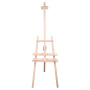 Мольберт напольный из сосны Лира с полкой, 170х55х70 см, высота холста до 107 см, BRAUBERG ART CLASSIC, 192261 - Мольберты