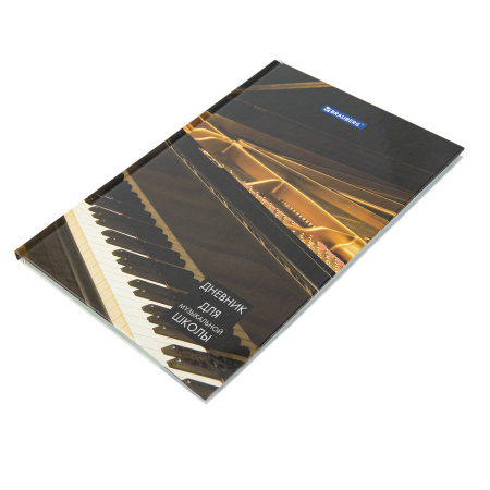 Дневник для музыкальной школы 140х210 мм, 48 л., твердый, BRAUBERG, справочный материал, "Концерт", 103279 - Дневники для музыкальной школы