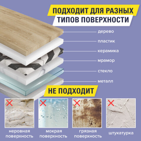 Монтажная прозрачная суперпрочная двухсторонняя лента 19 мм х 1,5 м, акриловая, 1 мм, BRAUBERG, 606423 - Клейкие ленты канцелярские