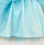 Юбка нарядная из фатина голубая - Юбки
