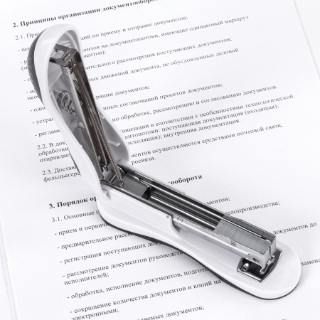 Скобы для степлера цинковое покрытие №24/6, 1000 штук, BRAUBERG "EXTRA", до 30 листов, 229299 - Скобы для степлеров