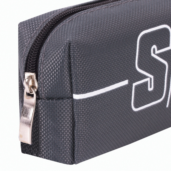 Пенал BRAUBERG, 1 отделение, полиэстер, "Sport", серый, 19х4х6 см, 270268 - Пеналы мягкие