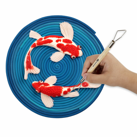 Стеки-петли для моделирования из дерева и металла, НАБОР 6 шт., BRAUBERG ART, 271168 - Инструменты для художественно-живописных работ