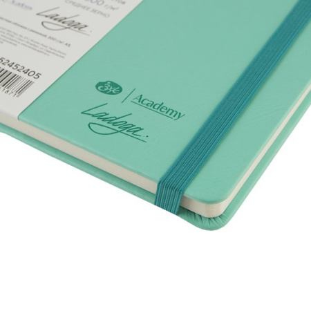 Скетчбук для акварели "Ладога", мятный, 300 г/м2, А5, 100 % хлопок, 20 листов, среднее зерно - Альбомы и бумага для акварели и масла