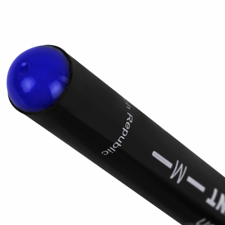 Маркер перманентный CENTROPEN 2846, СИНИЙ, тонкий наконечник, 1 мм, 6 2846 9406 - Маркеры перманентные