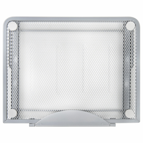 Подставка для книг, ноутбуков, планшетов BRAUBERG "Germanium", 240х195х20 мм, серебро, металл, 237984 - Подставки для книг