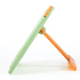 Подставка для книг ЮНЛАНДИЯ, регулируемый наклон, прочный ABS-пластик, светло-зеленая, 237898 - Подставки для книг