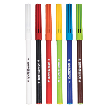 Фломастеры, меняющие цвет ЮНЛАНДИЯ 10 цветов + 1 проявитель, "ЮНЫЙ ВОЛШЕБНИК", вентилируемый колпачок, 151891 - Фломастеры классические