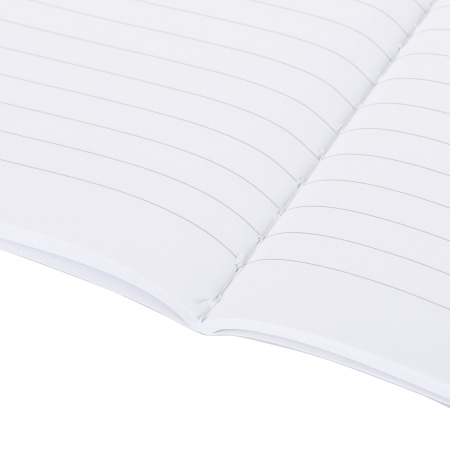 Тетрадь 48 л. в линию обложка кожзам под рогожку, сшивка, A5 (147х210мм), БЕЖЕВЫЙ, BRAUBERG HARMONY, 403838 - Тетради 40-48 листов