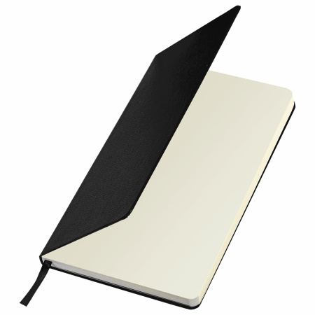 Блокнот-скетчбук А5 (130х210 мм), BRAUBERG ULTRA, балакрон, 80 г/м2, 96 л., без линовки, черный, 113048 - Бизнес-блокноты и бизнес-тетради