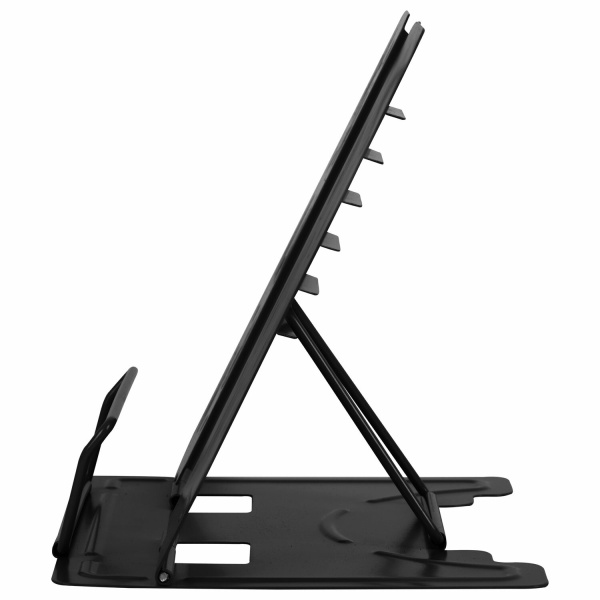 Подставка для книг и учебников BRAUBERG, Black, регулируемый угол наклона, металл, 238057 - Подставки для книг