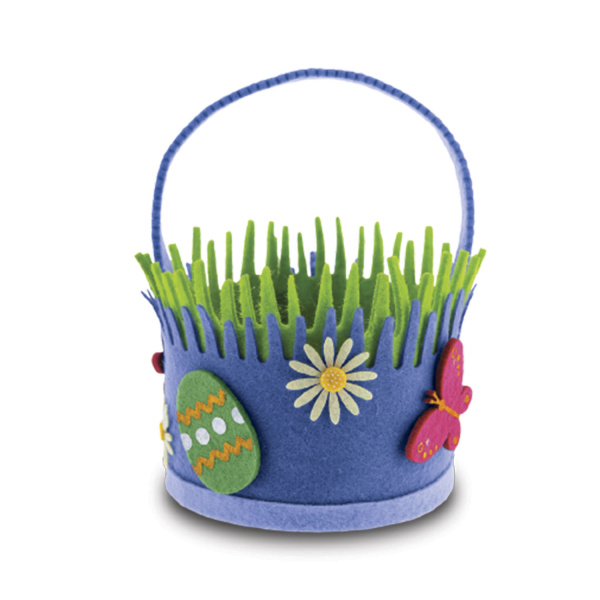 Цветной фетр для творчества, 400х600 мм, ОСТРОВ СОКРОВИЩ, 3 листа, толщина 4 мм, плотный, синий, 660657 - Фетр