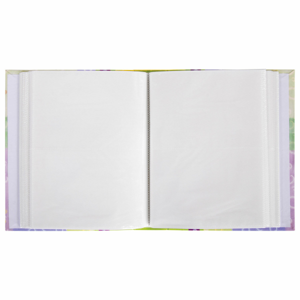 Фотоальбом BRAUBERG на 200 фотографий 10х15 см, твердая обложка, "Настроение", разноцветный, 390670 - Фотоальбомы