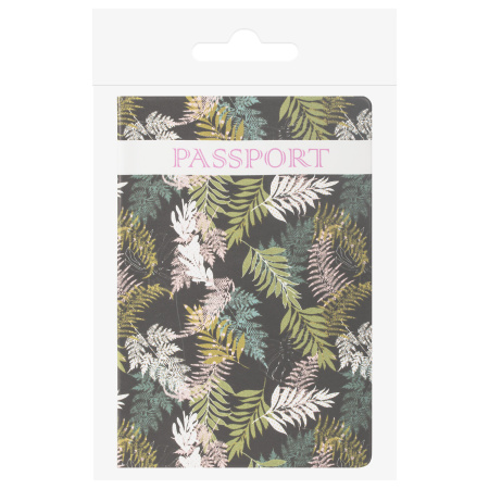 Обложка для паспорта "Тропики", ПВХ, фотопечать ассорти, STAFF, 237592 - Обложки для паспорта