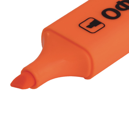 Текстовыделитель ОФИСМАГ, ОРАНЖЕВЫЙ, линия 1-5 мм, 151206 - Текстовыделители