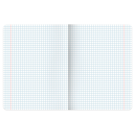 Тетрадь А5, 48 л., BRAUBERG, скоба, клетка, выборочный лак, "Wild eyes" (микс в спайке), 404343 - Тетради 40-48 листов