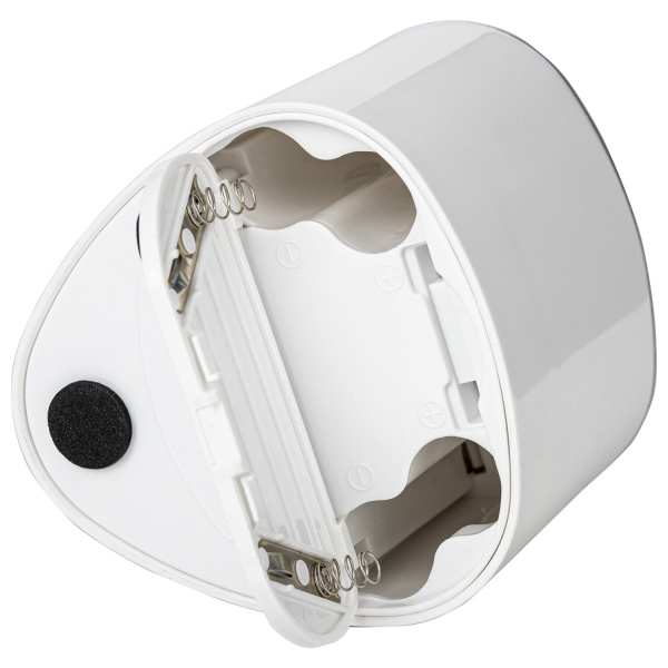 Точилка электрическая BRAUBERG DUAL (для 2 диаметров карандашей!), 4 батарейки АА, белая, 270580 - Точилки электрические