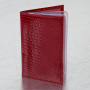 Обложка для автодокументов натуральная кожа ящерица, без тиснения, красная, BRAUBERG, 238191 - Обложки для автодокументов и бумажники водителя