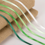 Лента атласная ширина 6 мм, ЗЕЛЕНЫЙ СПЕКТР набор 5 цветов по 23 м, BRAUBERG, 591493 - Ленты для декора, рукоделия и упаковки подарков