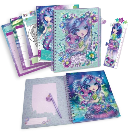 Серия: Nenuphia. Блокнот-ежедневник для девочек - Блокноты и записные книжки