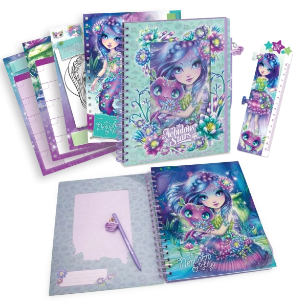 Серия: Nenuphia. Блокнот-ежедневник для девочек - Блокноты и записные книжки