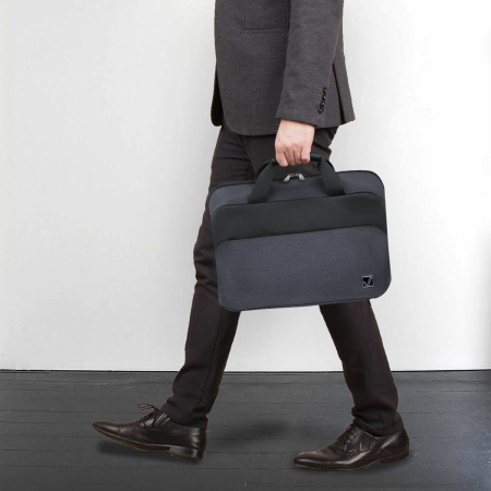 Сумка-портфель BRAUBERG "Modern" с отделением для ноутбука 15-16", откидная крышка, 29х42х11 см, 270828 - Сумки деловые с отделением для ноутбука и планшета