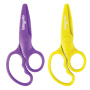 Ножницы ЮНЛАНДИЯ "ЁЖИК", 127 мм, безопасные пластиковые лезвия, эргономичные ручки, ассорти, 236982 - Ножницы детские