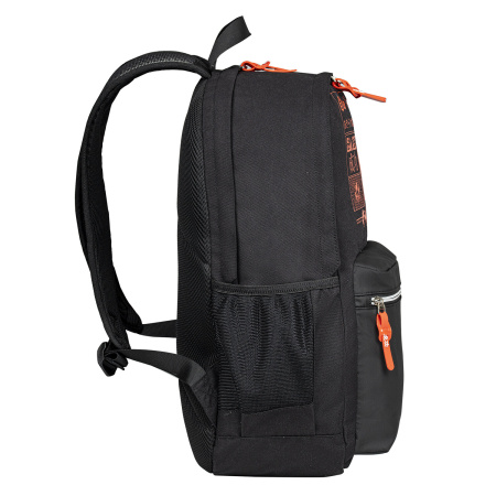 Рюкзак BRAUBERG FASHION CITY универсальный, "Manga Anime", черный, 46х31х15 см, 270811 - Рюкзаки городские для старшеклассников и студентов